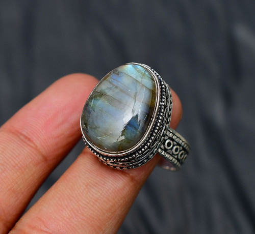 Bague bijou argent - bague,