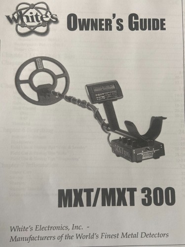 Whites mxt 300 metal - mxt,
