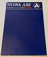 Brochure de Vente  AUTOBIANCHI Nuova A112  dont Abarth - Non Daté - Bel Etat.