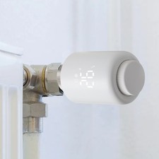 Thermostat de vanne de radiateur programmable pour ZigBee avec fonctions voix et