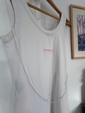 robe  blanche  originale COP COPINE taille 36 modele canari