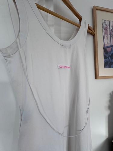 Robe blanche originale cop - ,