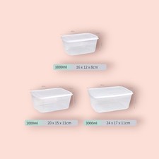 Lot de 3 Boîtes de Rangement