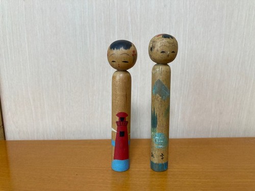 Poupée japonaise kokeshi - poupée, en