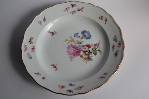 Meissen assiette porcelaine - meissen,