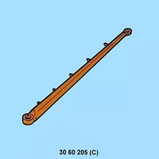 Mât de voile de bateau pirate