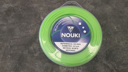 Fil nylon rond - rond, nouki