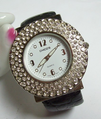 Chicos rhinestone cuff - chicos, lg
