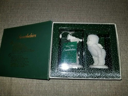 Vtg dept56 snow babies - snow,