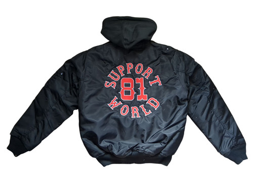 Support veste bomber avec - 81,