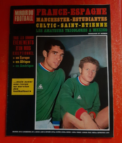 1968 miroir football 112 - 1968, du