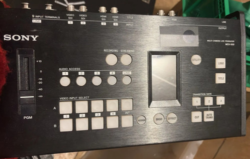 Sony mcx 500 mélangeur vidéo - sony,