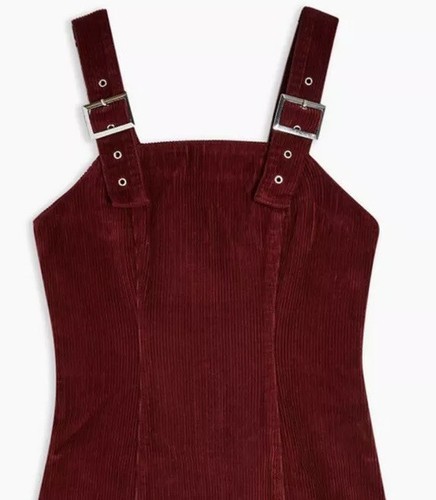 Robe pinafore velours - , côtelé