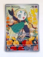 CARTE POKEMON FULL ART MELOETTA MEP 026 MEGA EVOLUTION HOLO PROMO BLACK STAR FR