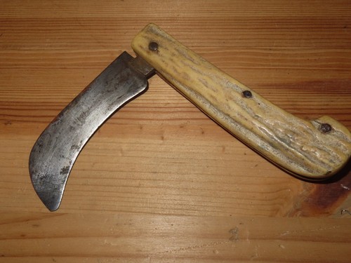 Couteau ancien serpette - , de