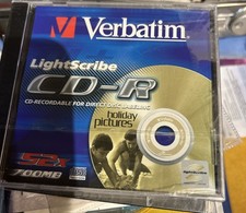 Lot CD-R Verbatim LightScribe