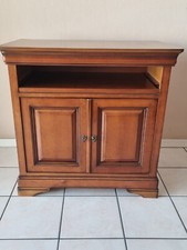 meuble TV en merisier style