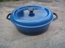 COCOTTE INVICTA STYLE LE CREUSET FONTE OVALE 