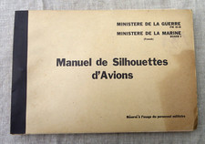 MANUEL DE SILHOUETTES D'AVIONS RÉSERVÉ AUX MILITAIRES - FM 30-30 - 1944