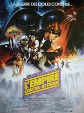 STAR WARS l' empire contre attaque The Empire Strikes Back affiche cinema   µ