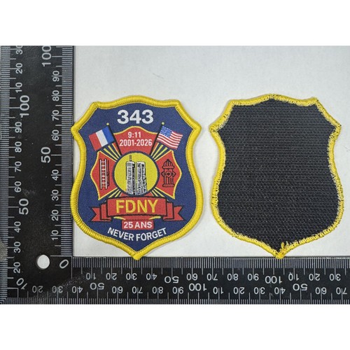 Ecussons pompiers eme - pompiers, 25