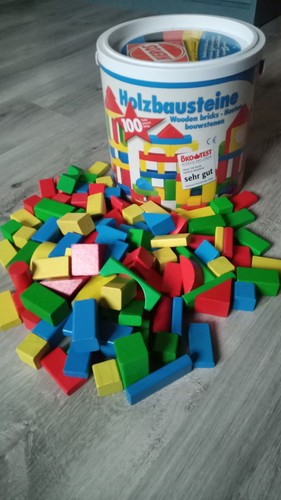 Grand baril blocs - , de