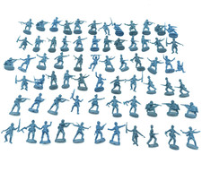 Lot ATLANTIC Figurines vintage WW2 2101 Infanterie Allemande