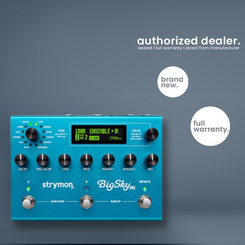 Strymon bigsky reverb - strymon,
