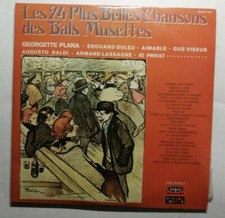 Ref2331 Vinyle 33 Tours les 24 plus belles chansons des bals musettes 