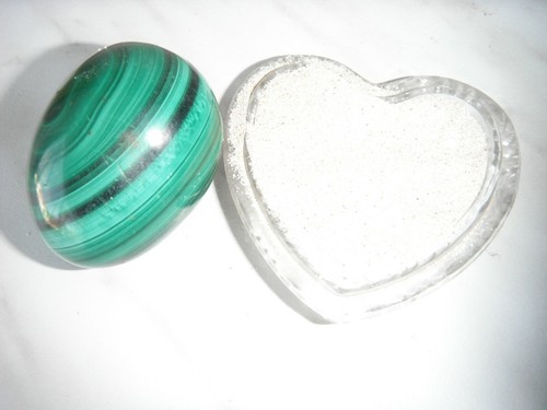 Oeuf pierre malachite - ,