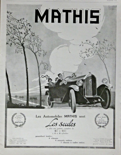 Publicité presse 1924 - publicitÉ,