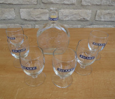 Lot de 6 verres + carafe -