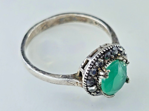Bague argent 925 taille 8 - bague,