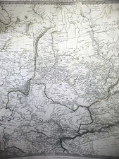 SIBÉRIE 1853 Lithographie Originale Londres George Cox СИБИРЬ