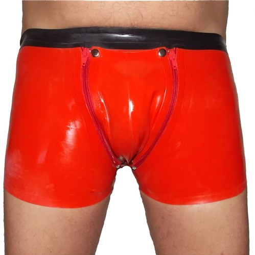 Shorts latex avec double - shorts,