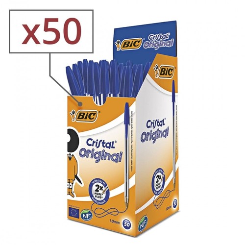 Boite stylos bic cristal - boite, de