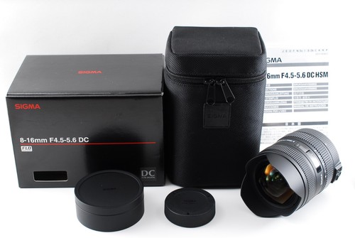 Near mint sigma 8 - "near, 8-16mm