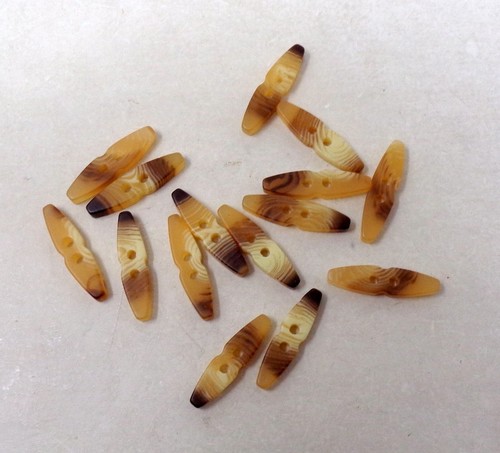 Lot boutons vintage en - de, 15