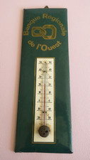 Ancien thermomètre glaçoïde banque B.R.O.
