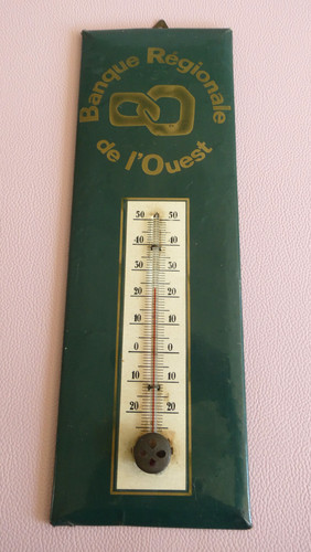Ancien thermomètre glaçoïde