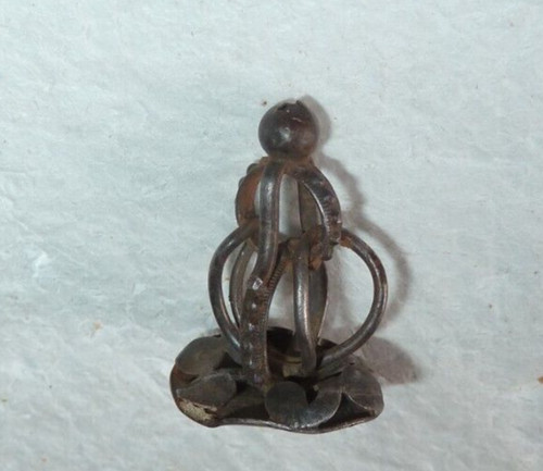 Beau sceau couronne argent - beau, en