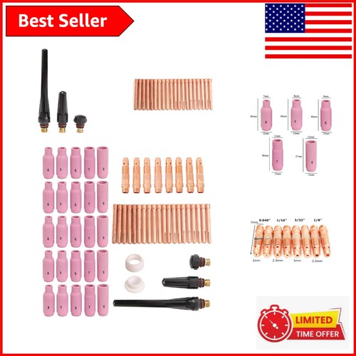 Versatile piece tig - versatile, 58-piece