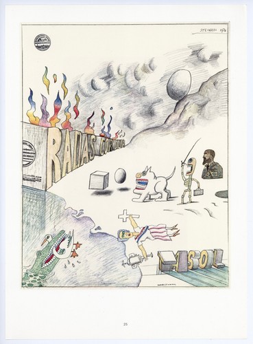 Saul steinberg imprimé en - saul, steinberg,