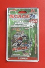 BLISTER DE 3 BOOSTERS BEYBLADE BATTLE CARD COLLECTION 24 CARTES 2012 SERIE 2