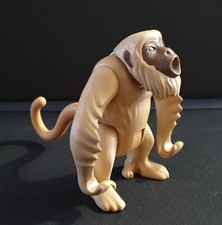 PLAYMOBIL GROS SINGE HURLEUR MARRON CLAIR ANIMAUX ANIMAL SAUVAGES SAVANE FORET