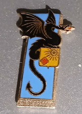 Insigne militaire 2 RD REGIMENT condé dragons Royal CAVALERIE drago H 171 badge