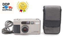 🎦[Top MINTw/Strap] Contax T2 Titan 35mm Silver Data Back Film Camera From...