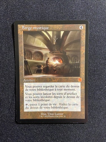 Carte magic rare mythique - carte,