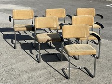 Ensemble de 6 fauteuils Marcel Breuer S64 pour Thonet 1950