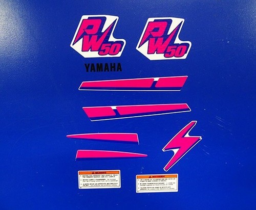 1991 yamaha pw50 - yamaha, decals